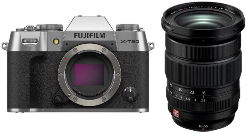Fujifilm X-T50 + XF 16-50mm f/2.8-4.8 Silver (16828569) Aparat