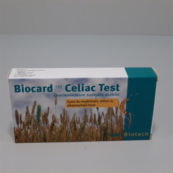 Vásárlás: Biocard celiac test lisztérzékenységi teszt 1 db - vitalora ...