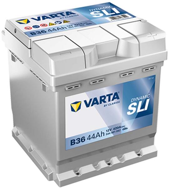 B36 Dynamic SLI 44Ah EN 420A right+ (544 401 042 K262)