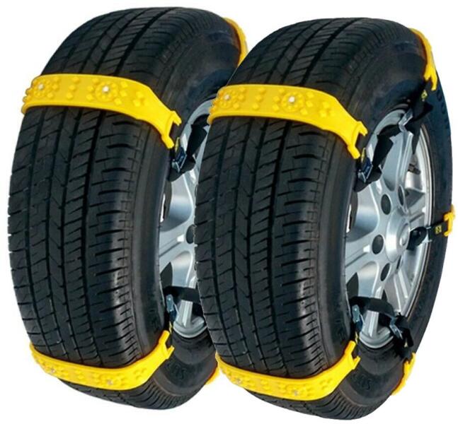Set 10 Benzi Antiderapante pentru Zapada cu Insertii Metalice, pentru ...