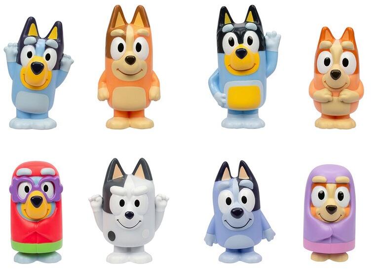 Vásárlás: Bluey Mini Figura Mix (13254) Akcióhős, mesehős, játékfigura ...