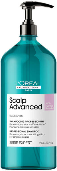 Serie Expert Scalp Advanced sampon érzékeny és rritált fejbőrre 1,5 l