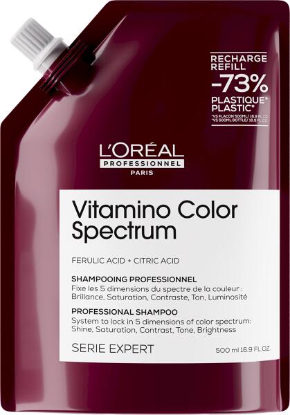 Serie Expert Vitamino Color Spectrum sampon a szín védelméért utántöltő 500 ml