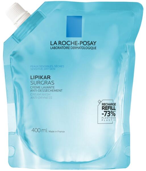 Lipikar Surgras krémtusfürdő utántöltő 400 ml
