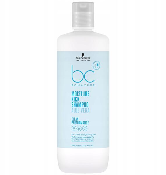 BC Bonacure Moisture Kick Aloe Vera tápláló sampon 1 l