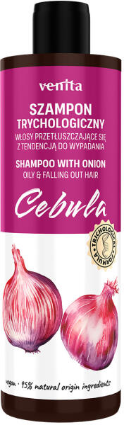 Cebula Hagyma sampon zsírosodó hajra 300 ml