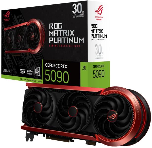 ASUS GeForce RTX 5090 ROG Matrix 30th Anniversary Edition 32GB