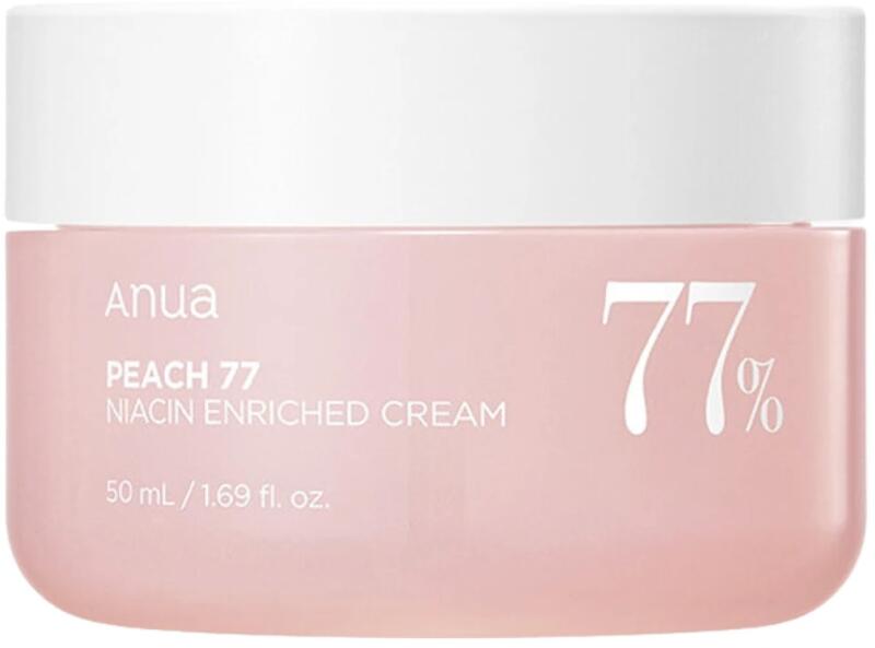 Peach 77% Niacin Enriched hidratáló arckrém 77% barackkivonattal 50 ml