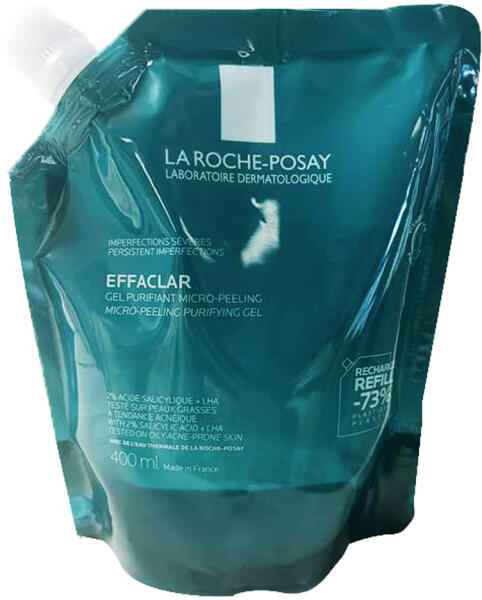 Effaclar Duo mikro-hámlasztó tisztító gél utántöltő 400 ml
