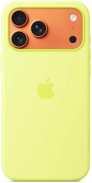 iPhone 17 Pro Max MagSafe Silicone case neon yellow (MGFM4ZM/A)
