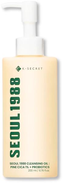 Seoul 1988 Cleansing Oil Cica 1% Probiotics sminklemosó olaj 200 ml