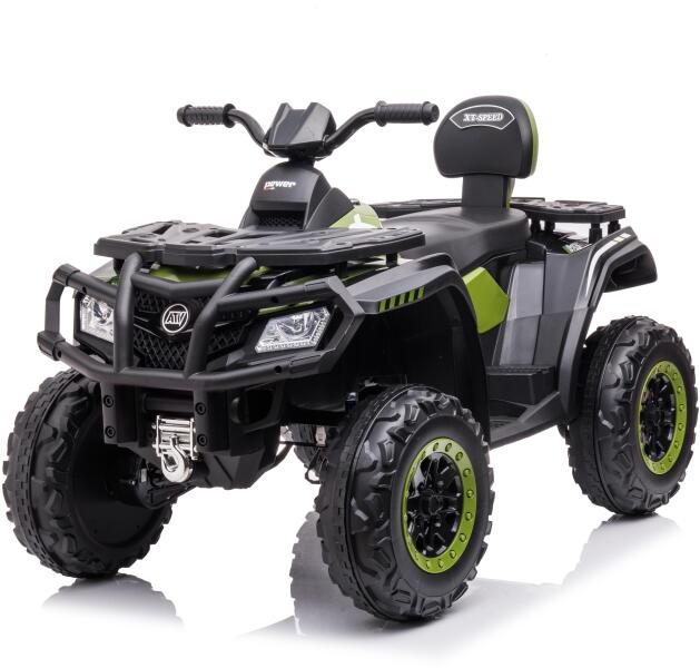 Mamido ATV electric pentru copii XT-Speed 4x80W 24V verde