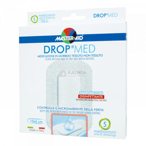 Vásárlás: Master-Aid Dropmed extra vastag gézpárna 10 x 6 cm 5 db ...