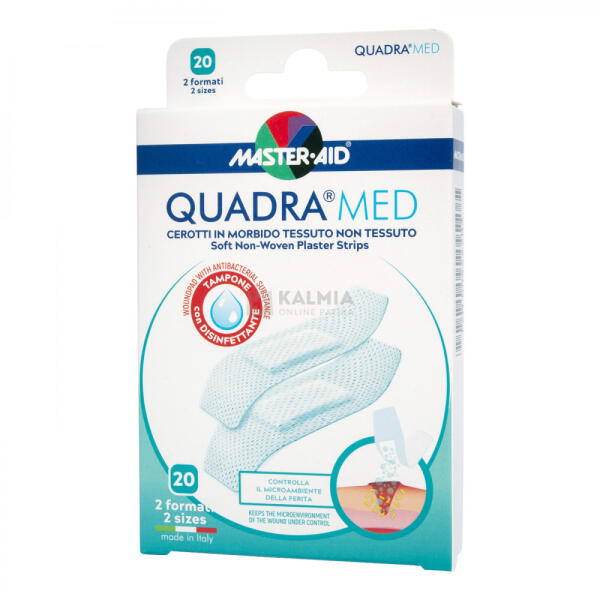 Vásárlás: Master-Aid Quadra med Sensitiv 2 méretben sebtapasz 20 db ...