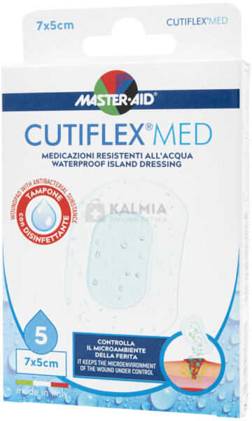 Vásárlás: Master-Aid Cutiflex sebtapasz 5 x 7 cm 5 db Sebtapasz ...