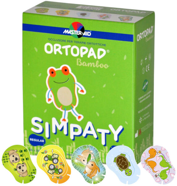Vásárlás: Master-Aid Ortopad Simpaty regular mintás szemtapasz 20 db ...