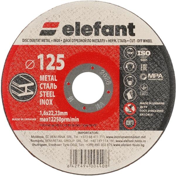 Elefant Net ELEFANT 125 mm 9639 (Disc abraziv) - Preturi