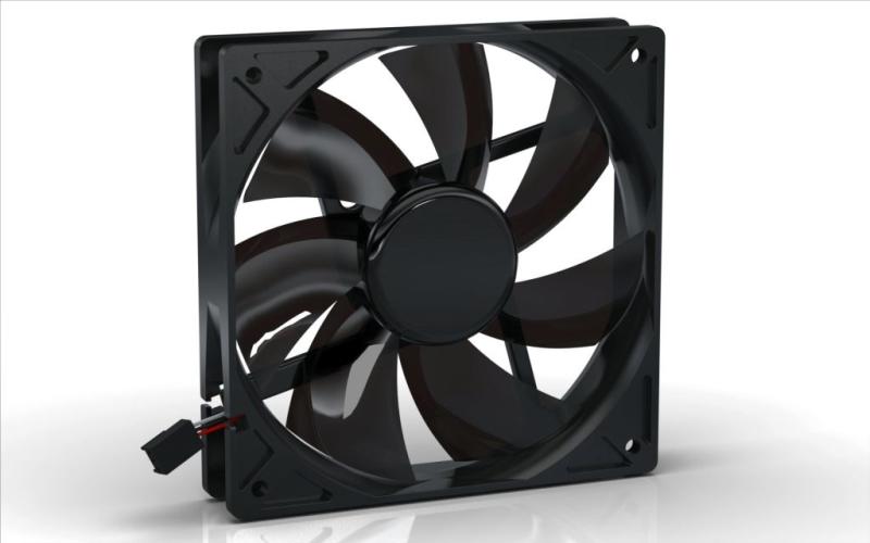NB-BlackSilent Pro PL-PS 120x120x25mm