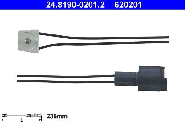 ATE Senzor de avertizare, uzura placute de frana ATE 24.8190-0201.2 (24 ...