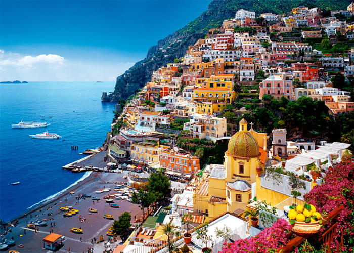 Positano, Amalfi tengerpart 500 db-os (37145)