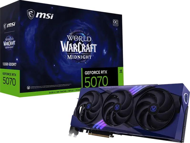 MSI GeForce RTX 5070 VENTUS 2X OC 12GB GDDR7 192bit (GeForce RTX