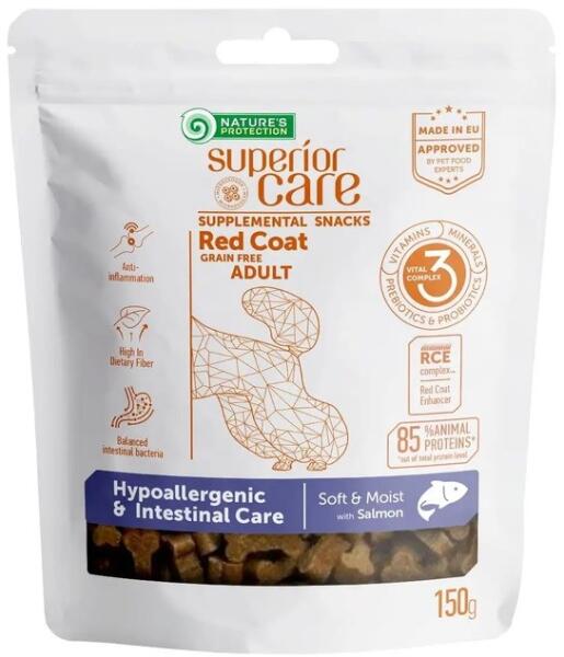 NATURE'S PROTECTION Superior Care Adult with salmon - dog treat - 150g ...