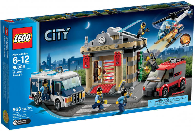 Vásárlás: LEGO® City - Múzeumi betörés (60008) LEGO árak összehasonlítása,  City Múzeumi betörés 60008 boltok