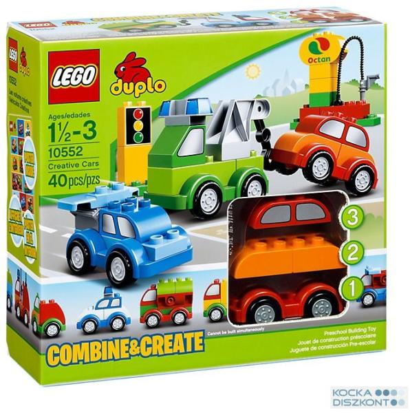 Vásárlás: LEGO® DUPLO - Kreatív autók 10552 LEGO alkatrészek árak  összehasonlítása, DUPLO Kreatív autók 10552 boltok