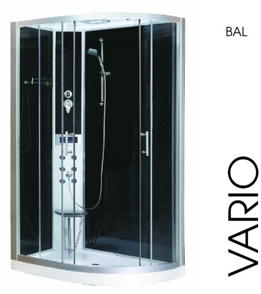 Vásárlás: sanotechnik vario 80x120x215 cm Ãves zuhanykabin árak ... Hidromasszázs zuhanykabin 80x80