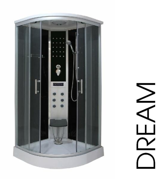 Dream 90x90x215 cm round (CL98)