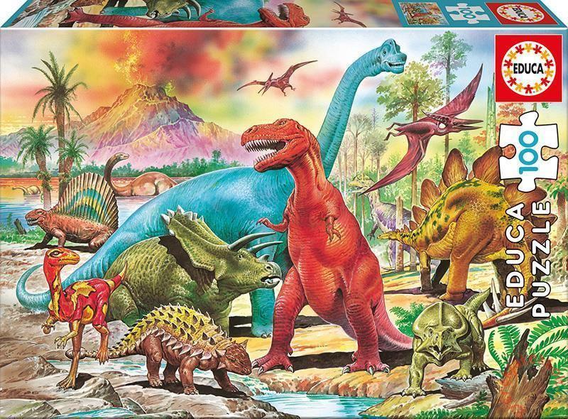 Dinoszauruszok 100 db-os (13179)