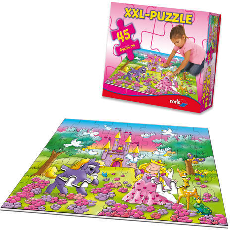 Vásárlás: Noris Hercegnős óriás padló puzzle 45 db-os (606034961) Puzzle  árak összehasonlítása, Hercegnős óriás padló puzzle 45 db os 606034961  boltok