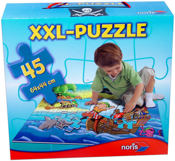 Vásárlás: Noris Kalózok óriás padló puzzle 45 db-os (606034960) Puzzle árak  összehasonlítása, Kalózok óriás padló puzzle 45 db os 606034960 boltok