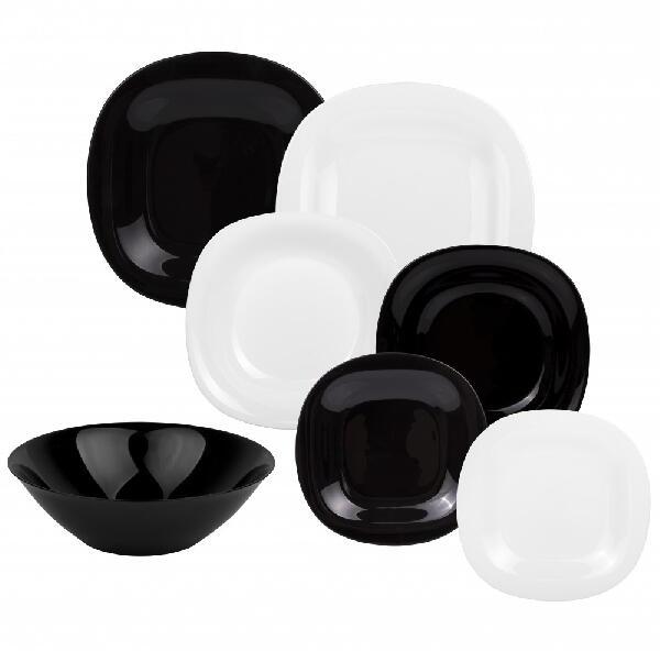 Vásárlás: Luminarc Carine Black&White 19 db-os (502627) Étkészlet árak  összehasonlítása, Carine Black White 19 db os 502627 boltok