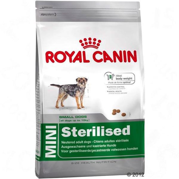 Vásárlás: Royal Canin Mini Sterilised 8 kg Kutyatáp árak összehasonlítása,  MiniSterilised8kg boltok