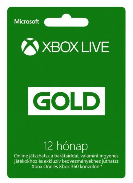 Microsoft Xbox Live Gold 12 Month Membership játék konzol kiegészítő  vásárlás, olcsó Microsoft Xbox Live Gold 12 Month Membership konzol  kiegészítő árak, akciók