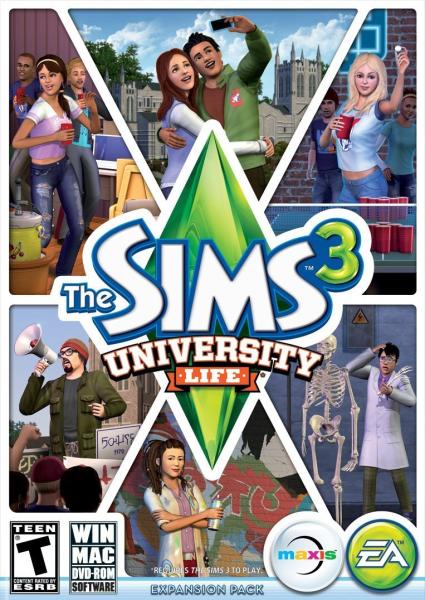 Electronic Arts The Sims 3 University Life (PC) játékprogram árak, olcsó  Electronic Arts The Sims 3 University Life (PC) boltok, PC és konzol game  vásárlás