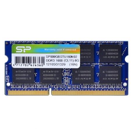 8GB DDR3 1600MHz SP008GBSTU160N02