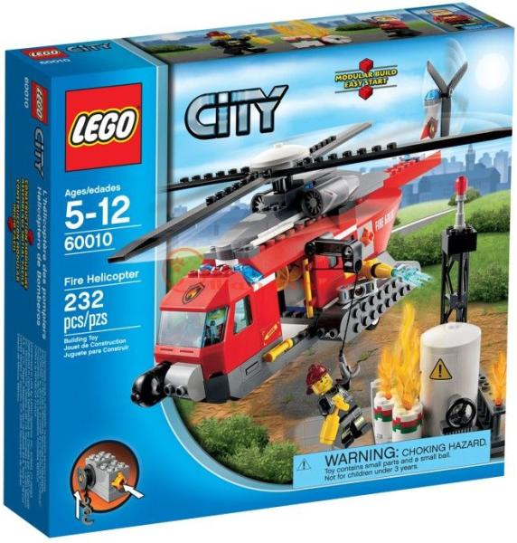 City - Tűzoltó helikopter (60010)