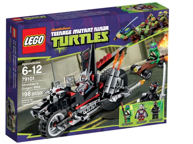 Vásárlás: LEGO® Tini Nindzsa Teknőcök - Zúzó sárkánymotorja (79101) LEGO  árak összehasonlítása, Tini Nindzsa Teknőcök Zúzó sárkánymotorja 79101  boltok