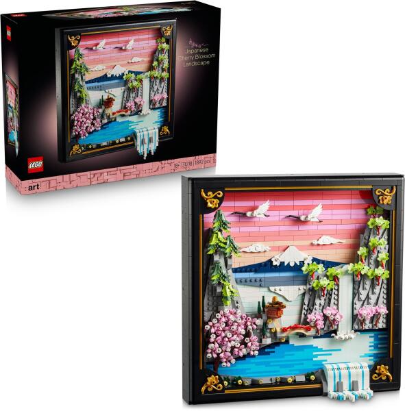 LEGO® Art - Japanese Cherry Blossom Landscape (31218) (LEGO) - Preturi