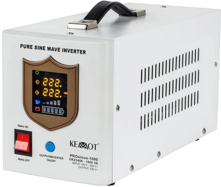 Kemot PROsinus-1000 emergency power supply unit - a pure sine wave ...