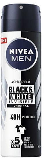 Invisible For Black & White Power deo spray 150 ml