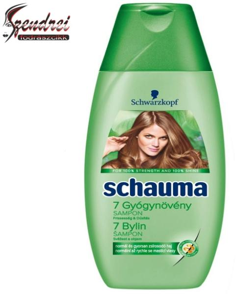 Vásárlás: Schauma 7 gyógynövény sampon lelapulás ellen zsíros hajra 250ml  Sampon árak összehasonlítása, 7 gyógynövény sampon lelapulás ellen zsíros  hajra 250 ml boltok