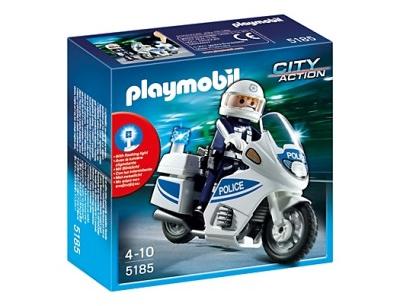 Vásárlás: Playmobil Rendőrségi motor villogó fénnyel (5185) Playmobil árak  összehasonlítása, Rendőrségi motor villogó fénnyel 5185 boltok