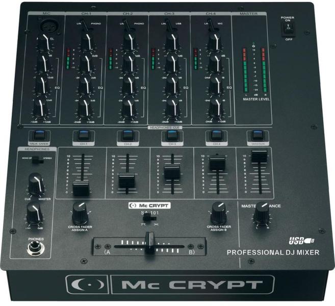 Mc CRYPT SA-101U (Mixer audio, DJ) - Preturi