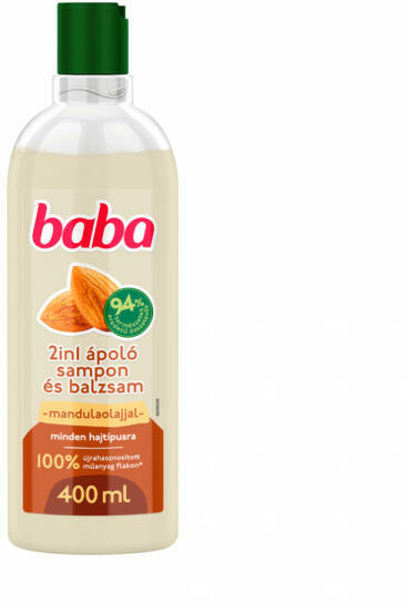 2in1 sampon mandulaolajjal 400 ml