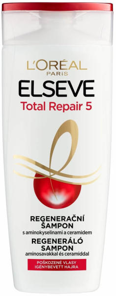 Vásárlás: L'Oréal Elséve Total Repair 5 Sampon 250ml Sampon árak  összehasonlítása, Elséve Total Repair 5 Sampon 250 ml boltok