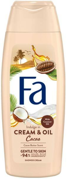 Cream & Oil Kakaóvaj és Kókuszolaj krémtusfürdő 250 ml