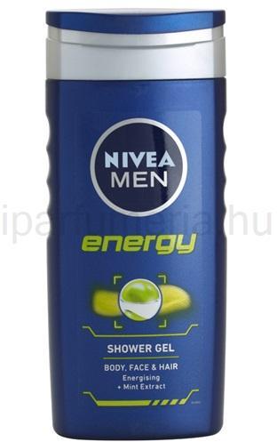 Nivea For Men Energy Férfi tusfürdő 250 ml tusfürdő vásárlás, olcsó Nivea  For Men Energy Férfi tusfürdő 250 ml shower gel árak, akciók